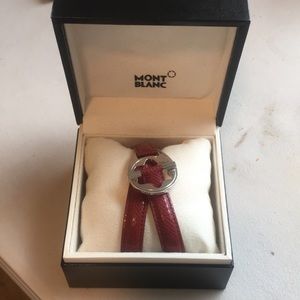 Montblanc Leather bracelet